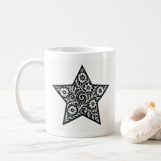 Caneca De Café Canela de Estrela Ornamental