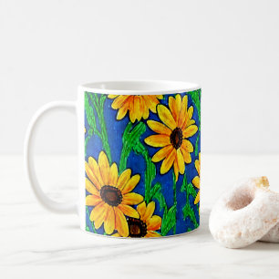 Caneca De Café Canela de girassol