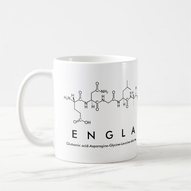Caneca De Café Canela peptide (Esquerda)