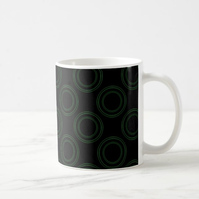 Caneca De Café Canela Perfeitamente Luxuosa, Verde (Direita)