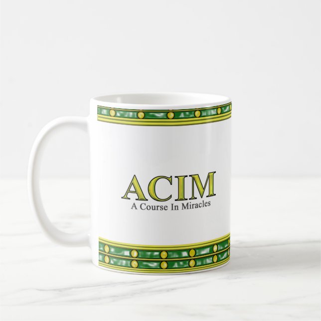 Caneca De Café caneta ACIM UNITY (Esquerda)