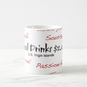 Caneca De Café Caneta "Bebidas Locais"