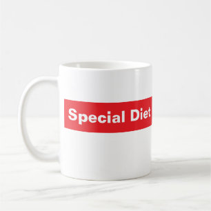 Caneca De Café caneta de café DIET ESPECIAL, humor de polícia