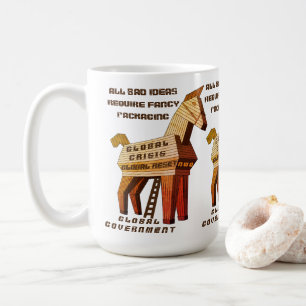 Caneca De Café Caneta de café Global Reset