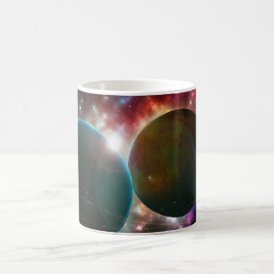 Caneca De Café Caneta de Conceitos de Espaço / Galáxia