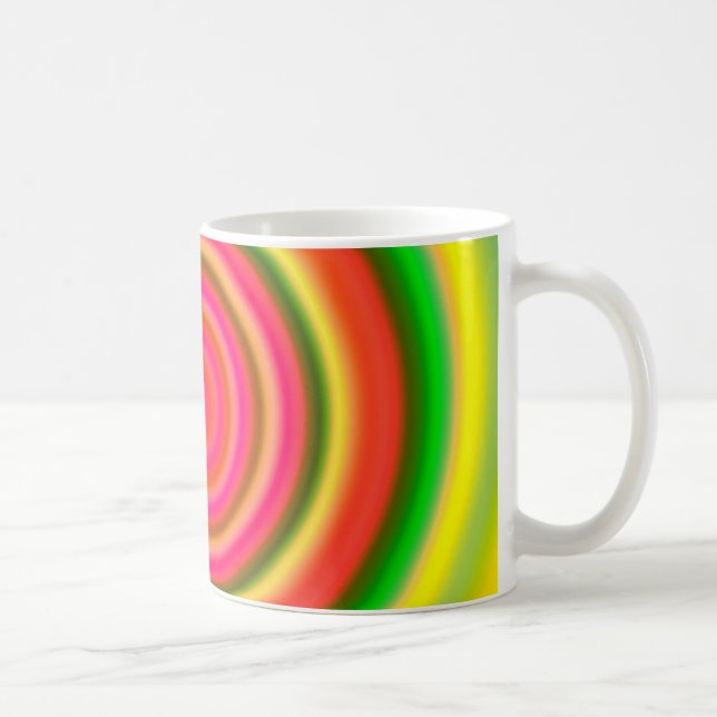 Caneca De Café Caneta de espiral de malha colorida (Direita)