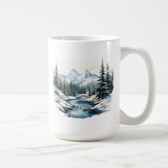 Caneca De Café Caneta de inverno (Direita)