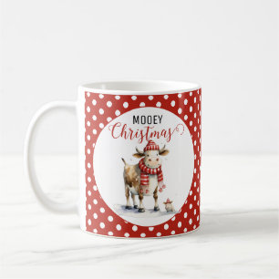 Caneca De Café Caneta de Vaca de Natal