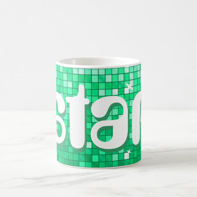Caneca De Café Caneta 'star' de Azulejos de Disco (Centro)