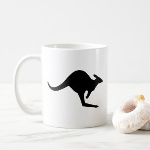 Caneca De Café Canguru do cuidado