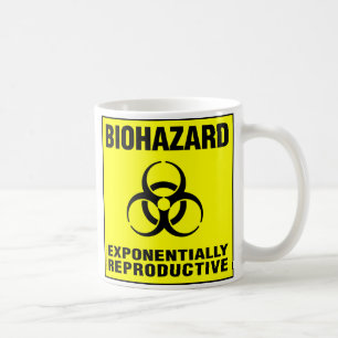 Caneca De Café Canhão "BIOHAZARD"