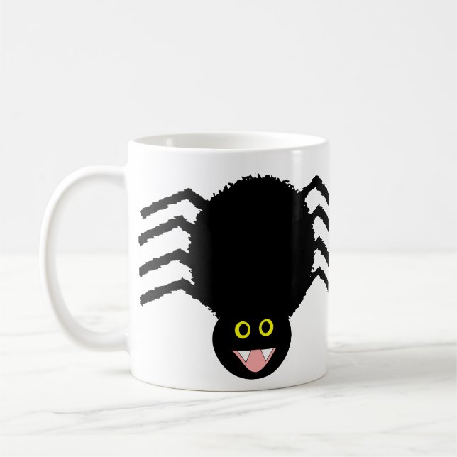 Caneca De Café Canhão de Aranha Negra (Esquerda)