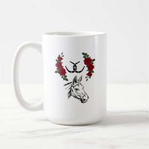 Caneca De Café Canhão de Corrida de Cavalo