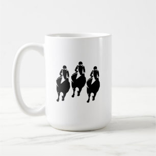 Caneca De Café Canhão de Corrida de Cavalo