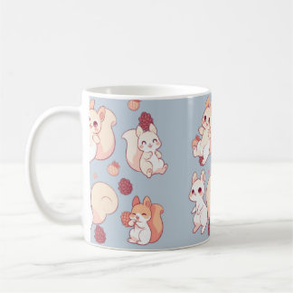 Caneca De Café Canhão de desenho de esquilo