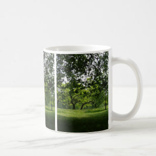 Caneca De Café Canhão de Fotos do Parque das Árvores de Verão