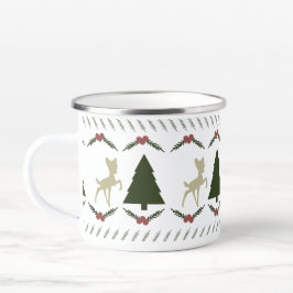 Caneca De Café Canhão de Natal