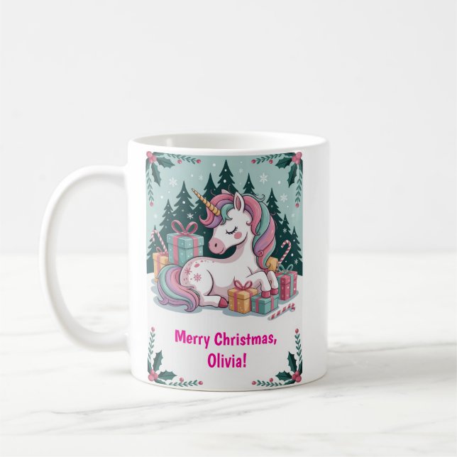 Caneca De Café Canhão de Natal (Esquerda)