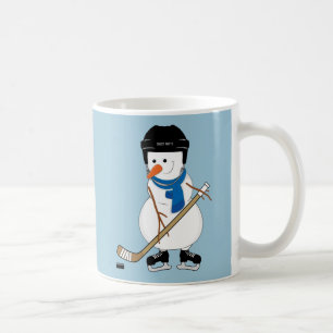 Caneca De Café Canhão de Neve de Hockey
