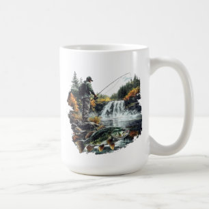 Caneca De Café Canhão de Pesca