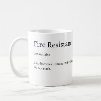 Caneca De Café Canhão de Poção de Resistência FIre