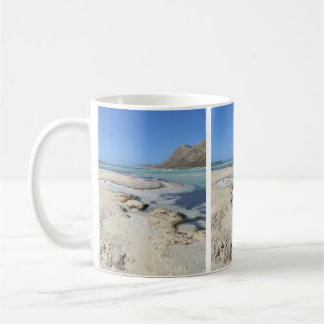 Caneca De Café Canhão de praia do Mediterrâneo