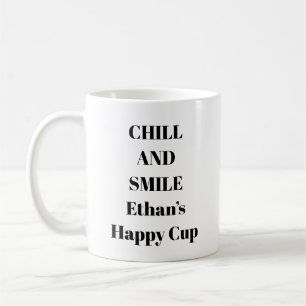 Caneca De Café Canhão de Relaxação de Enchimento e Sorriso