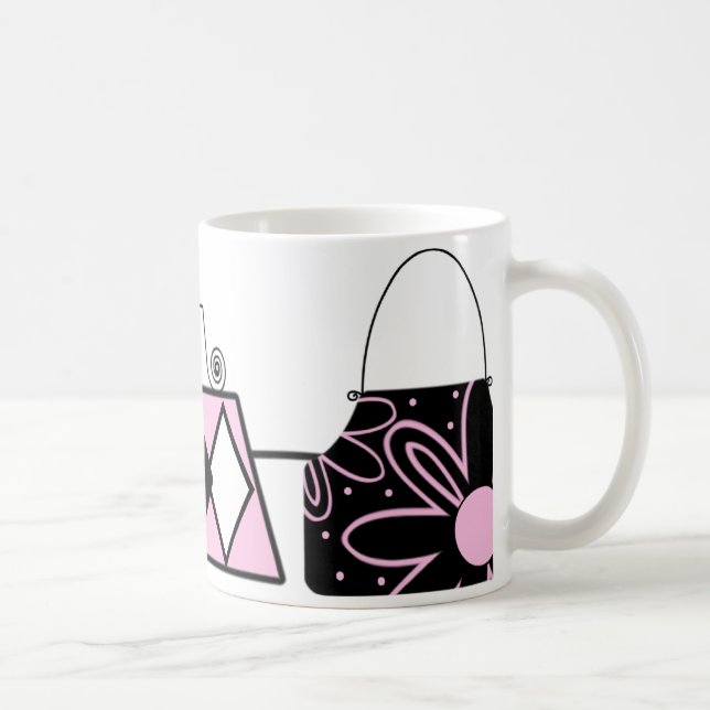 Caneca De Café Canhão Rosa (Direita)