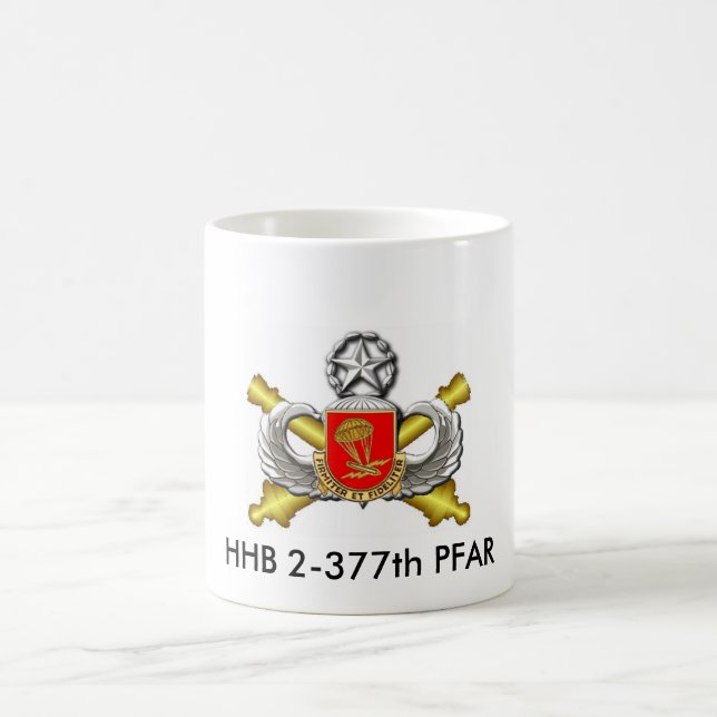 Caneca De Café CANHÕES, HHB 2-377th PFAR (Centro)