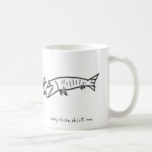 Caneca De Café Caniche-Comendo Muskie