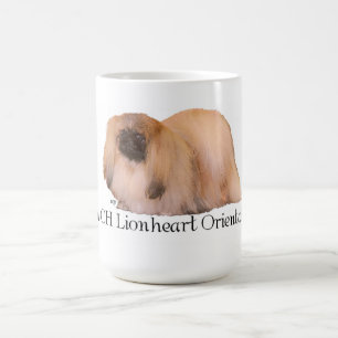 Caneca De Café Caniche Pequinesa