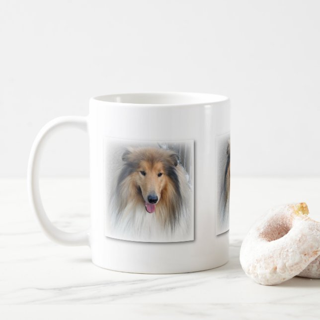Caneca De Café Canina (Com Donut)