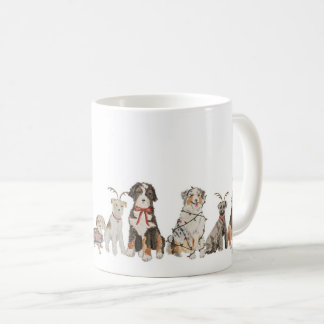 Caneca De Café Canina de Natal