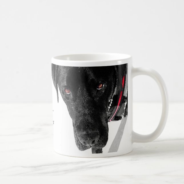 Caneca de café canina de "Tucker" da conservação (Direita)