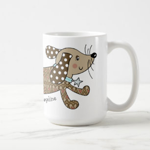 Caneca De Café Canina Personalizada