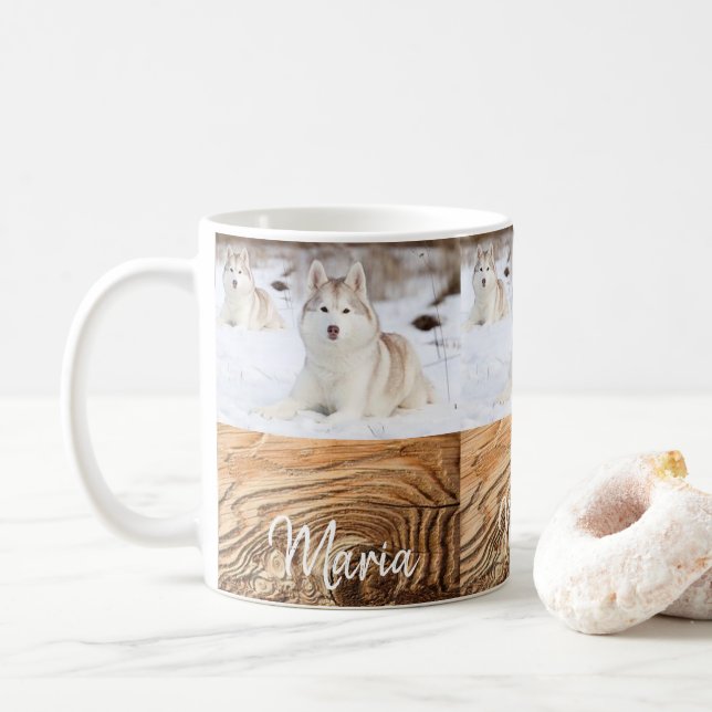 Caneca De Café Canina rouco (Com Donut)