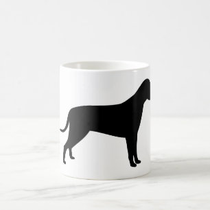Caneca De Café Canina Silhouette