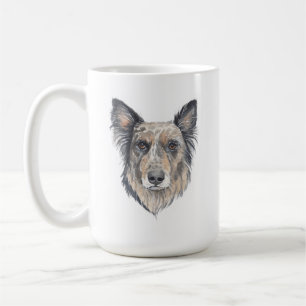 Caneca De Café Canino de Raça Mista   15 oz
