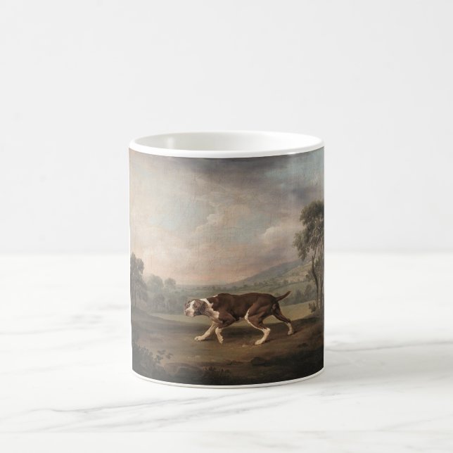 Caneca De Café Canino Espanhol (por George Stubbs) (Centro)