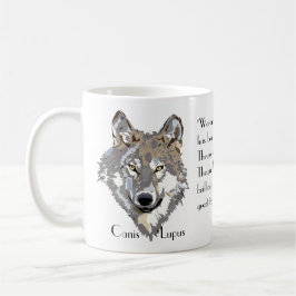 Caneca De Café Canis Lupus 2