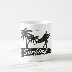 Caneca De Café Canja de surfe