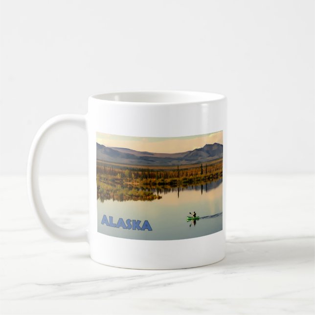Caneca De Café Canoe Alaska (Esquerda)
