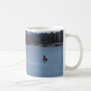 Caneca De Café Canoeist solitário