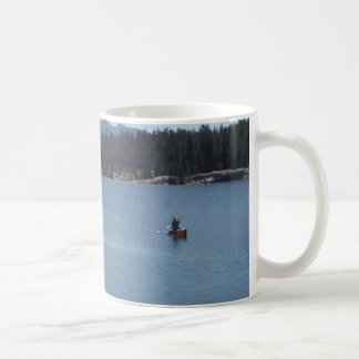 Caneca De Café Canoeist solitário