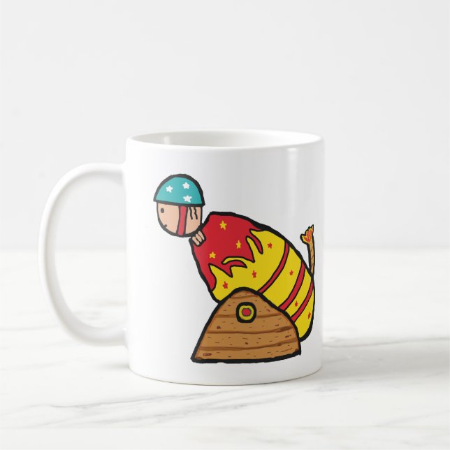 Caneca De Café Canonball Humano (Esquerda)