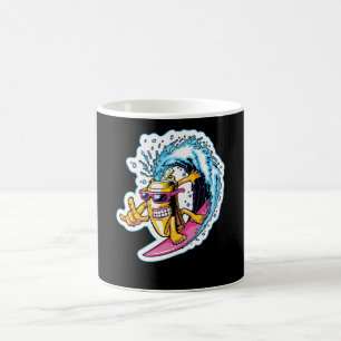 Caneca De Café Cans Surfing