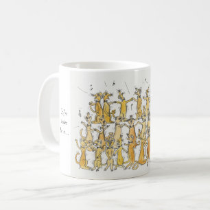 Caneca De Café Cantando Meerkat Mug