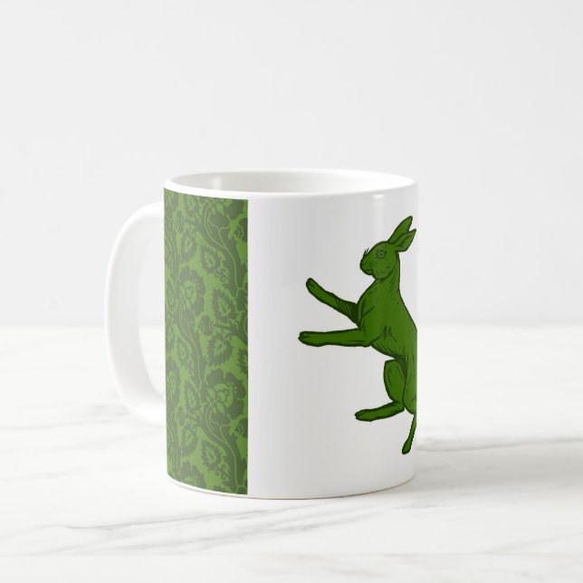 Caneca De Café Cantão de Brokenbridge Populace Crachá (Frente Esquerda)
