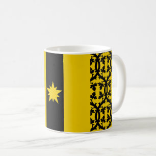Caneca De Café Cantão de Chemin Noir Populace Crachá