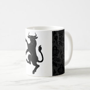 Caneca De Café Cantão de Cluain Populace Crachá